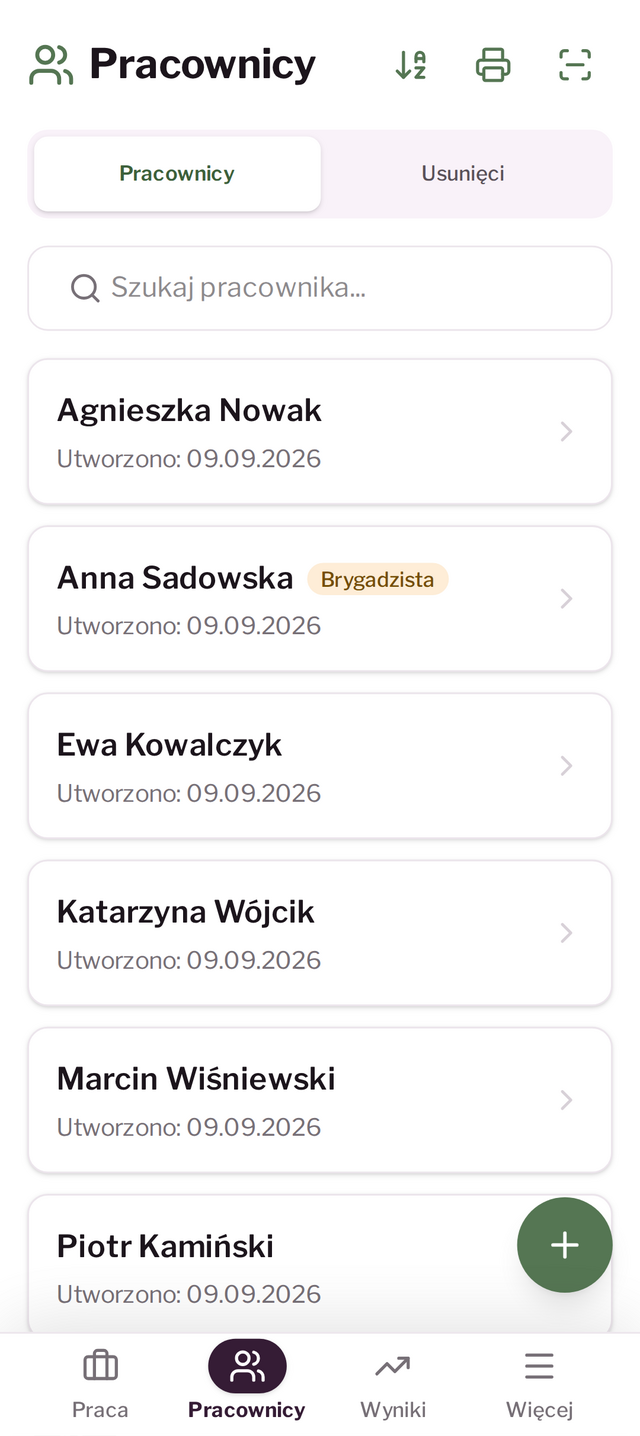 Identyfikacja kartą NFC lub kodem QR (2)