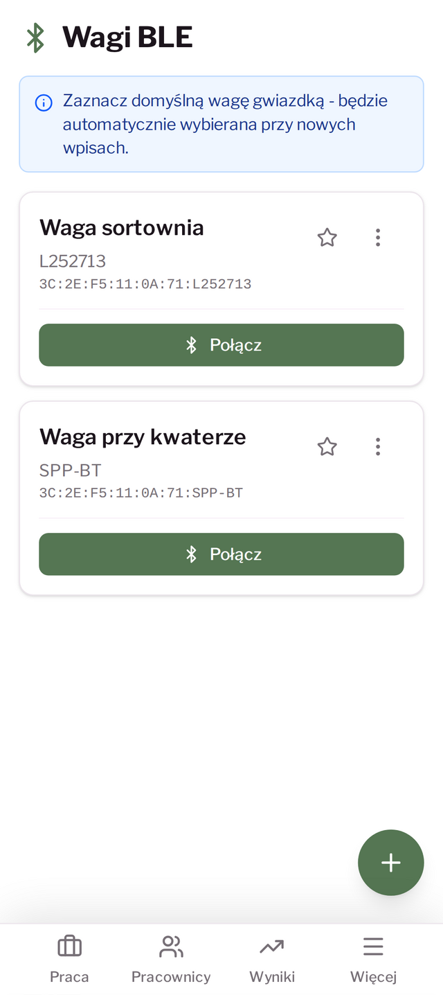 Ekran rejestracji zbiorów w aplikacji Zbieraj Mądrze (3)